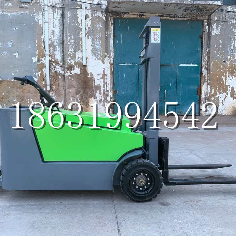 龟山区小型电动叉车1吨2吨步行站驾式电瓶堆高充电装卸车液压升降车铲车